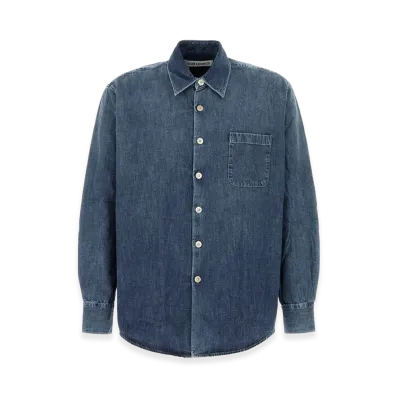 OUR LEGACY Denim Oversize Shirt "Blue"