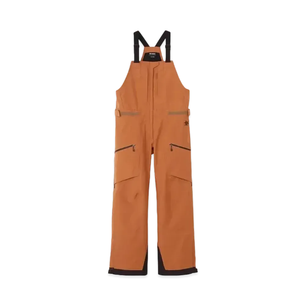Goldwin Gore-Tex 3 Layer Bib (Ski / Ladies) "Pecan Brown"
