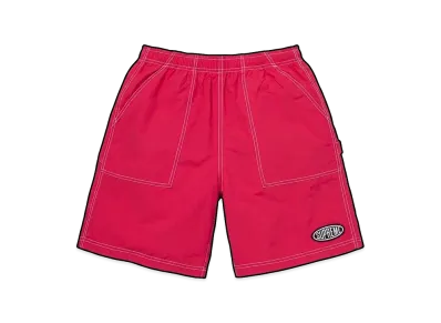 Supreme Nylon Painter Short "Magenta"
