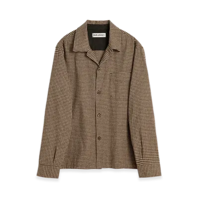 OUR LEGACY Heusen Shirt "Endino Flannel Check"