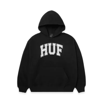 HUF WINTER 25 Cracked Arch Reverse Hoodie "Black"