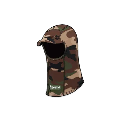 Supreme Polartec Brim Balaclava "Woodland Camo"