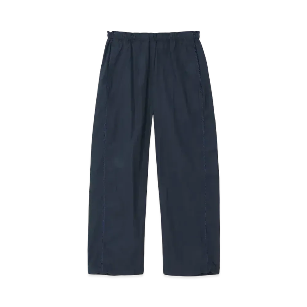 Paul Smith Women's Typewriter Parachute Pants "Navy"