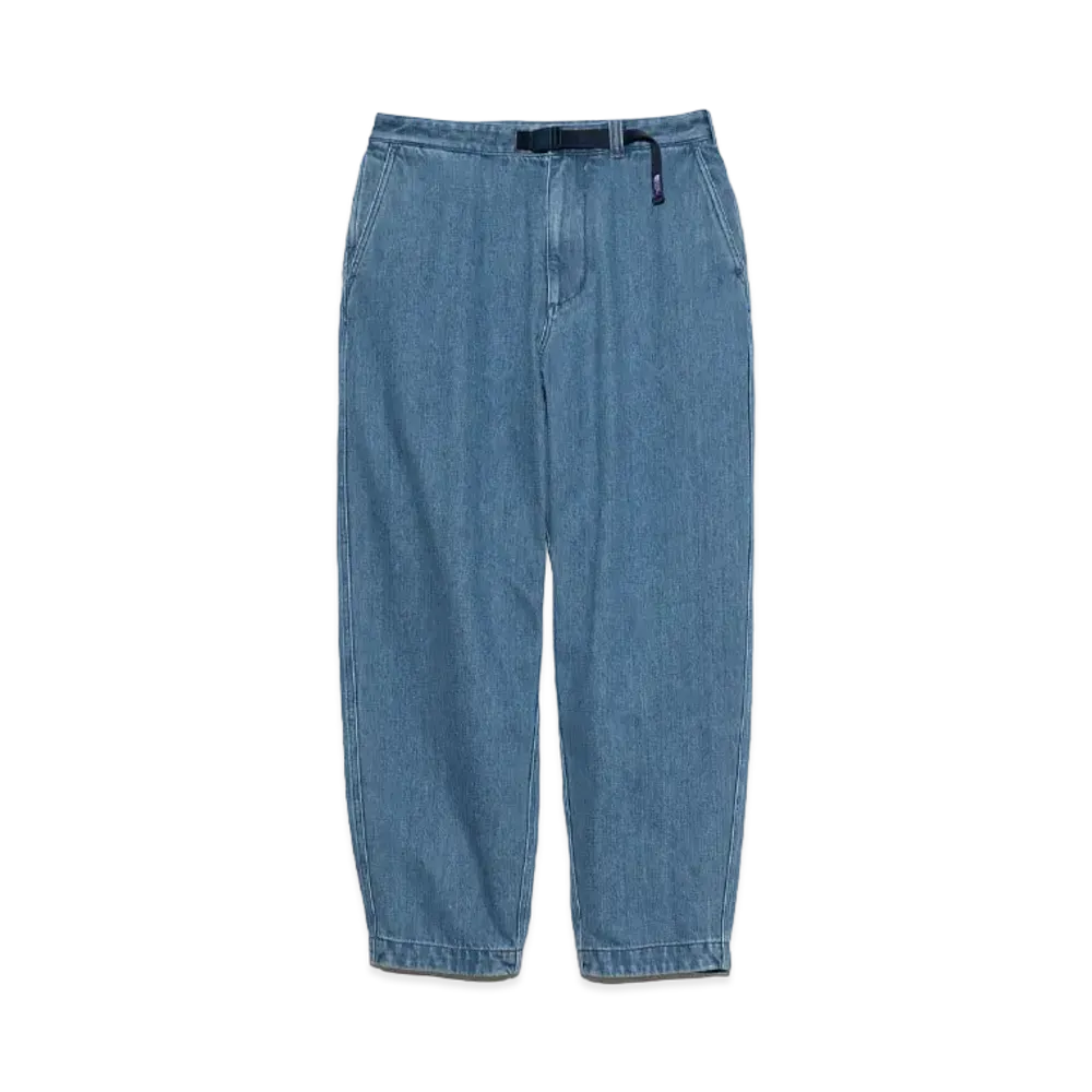 The North Face PURPLE LABEL Denim Wide Tapered Field Pants "Indigo Bleach"
