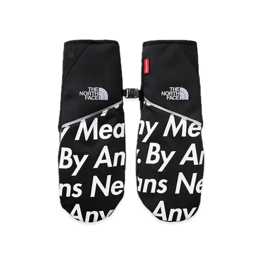 Supreme x The North Face By Any Means Winter Runners Gloves "Black"