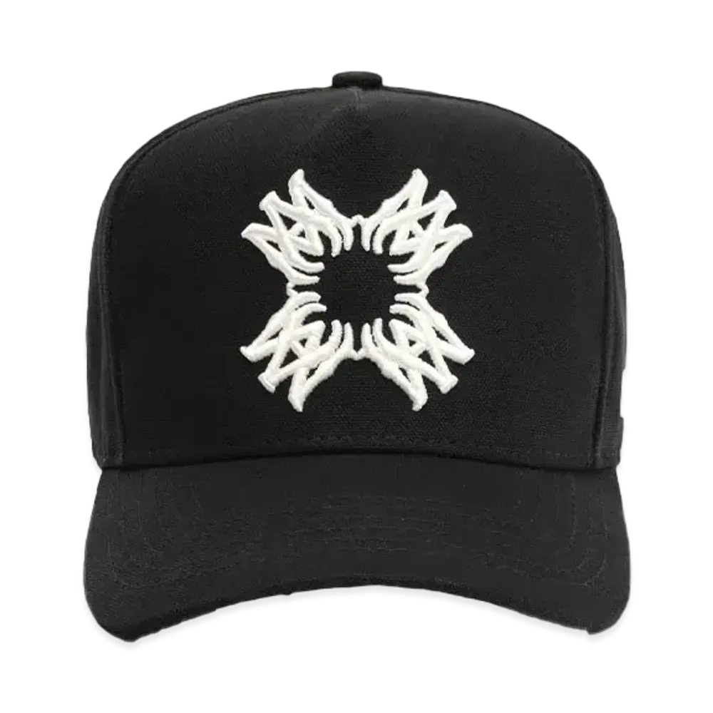 AMIRI Ma Quad Canvas Hat "Black"