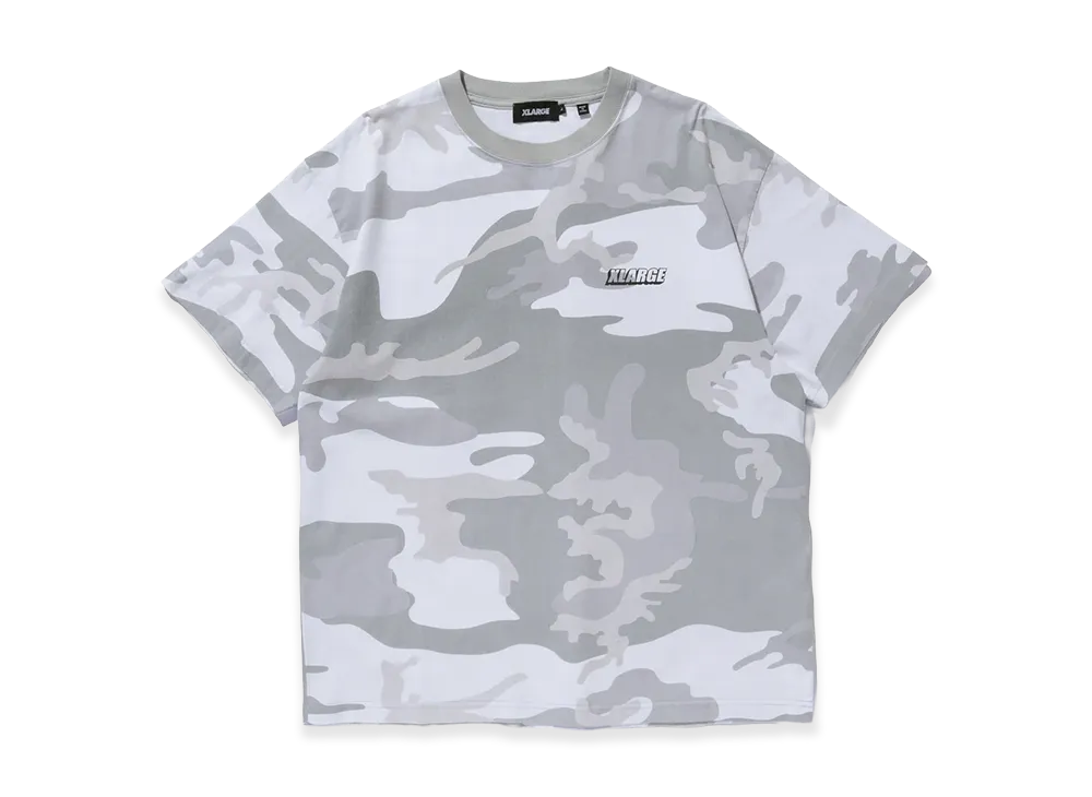 XLARGE Multi Logo Camo S/S Tee "White"