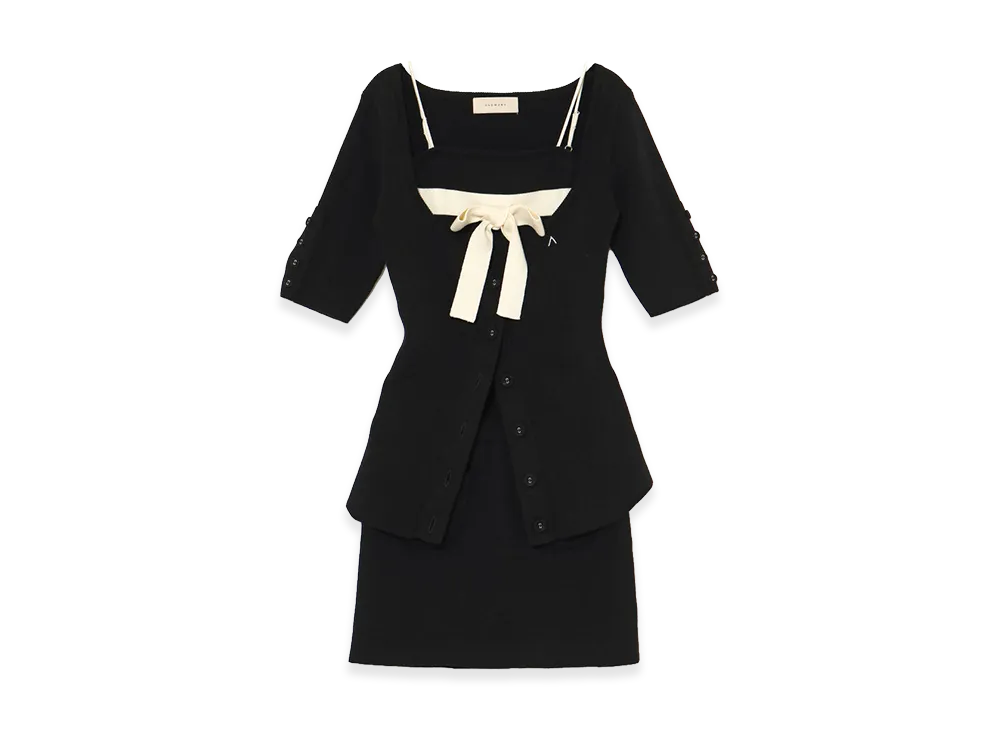 ANDMARY Women's Rola Ribbon Set Up "Black"