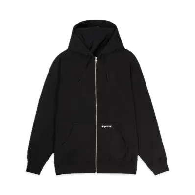 Supreme Double Hood Facemask Zip Up Hooded Sweatshirt "Black"