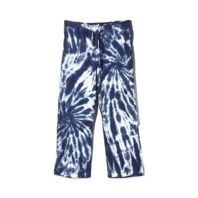 Needles String Work Pant 8oz Denim Tie Dye "Blue"