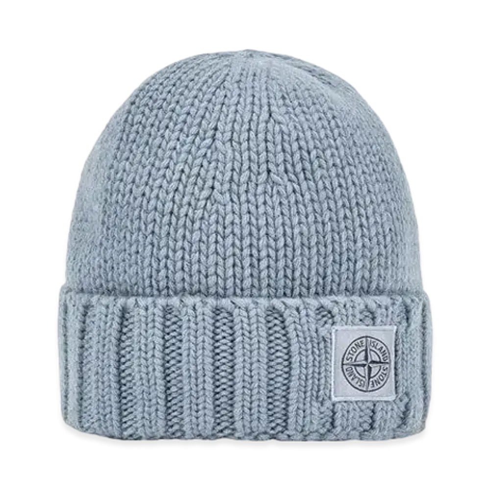 Stone Island N17B6 GEELONG WOOL "Pastel Blue"