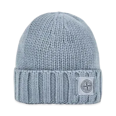 Stone Island N17B6 GEELONG WOOL "Pastel Blue"