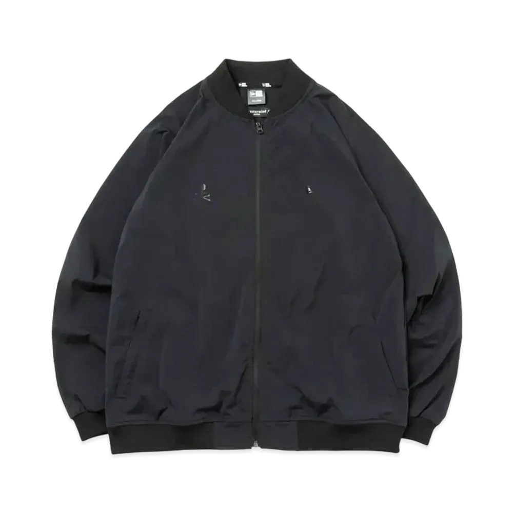 NEW ERA x MASTERMIND JAPAN Bomber Jacket "Black x Black"
