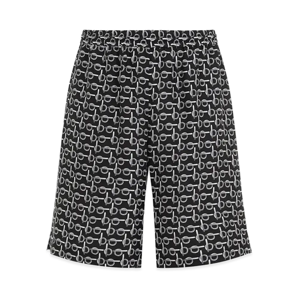 Burberry Silk Shorts "Printed"