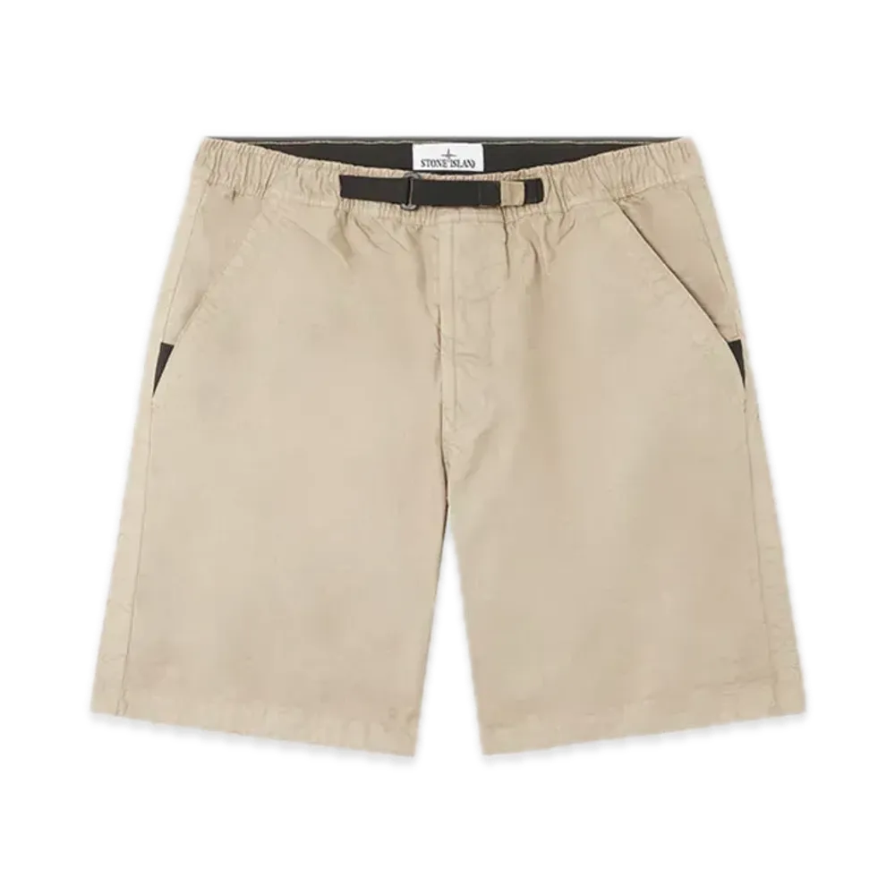 Stone Island L100012 Organic Look Nylon Panama-TC "Biscuit"