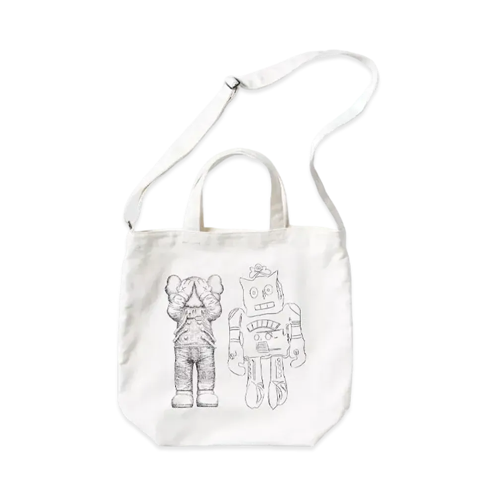 Uniqlo x KAWS x WARHOL 2WAY Tote Bag 