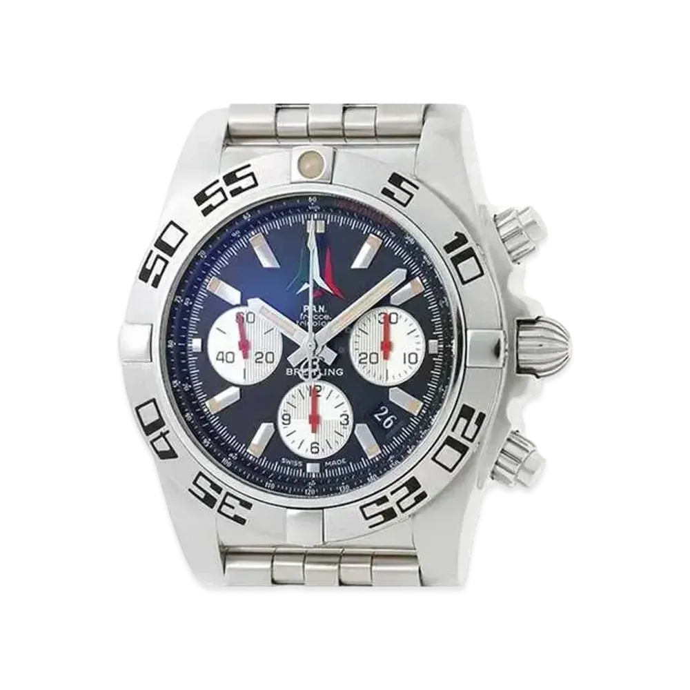 Breitling Chronomat 44 Frecce Tricolori "Black/Stainless Steel"