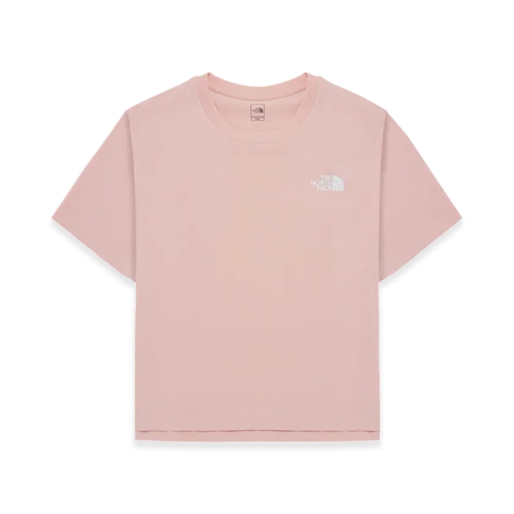 The North Face Cotton Basic S/S Round T-Shirt - 25SS (W) "Pale Pink"