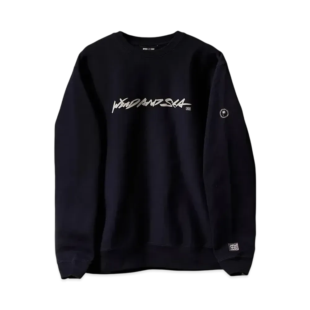 WIND AND SEA Crewneck Sweatshirt Fukuoka Limited "Navy"