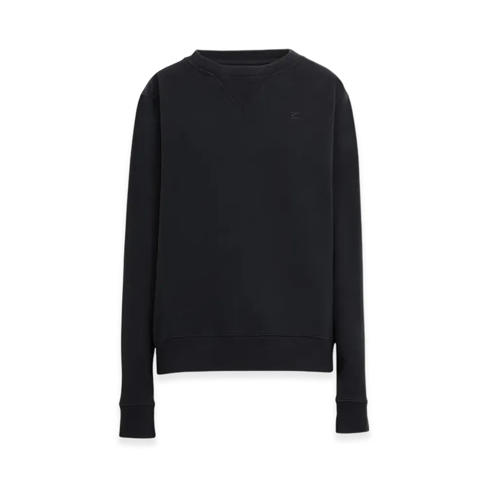 Maison Margiela Women's M Logo Embroidered Sweatshirt "Black"