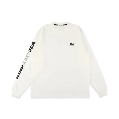 WIND AND SEA L/S Tech Pocket Tee "Offwhite"