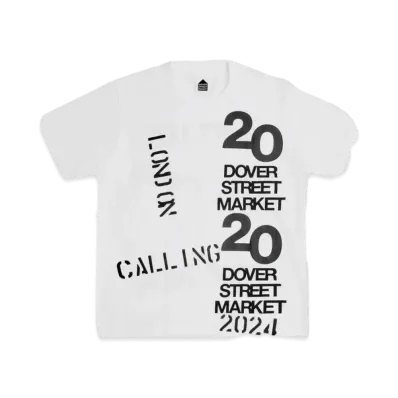 Dover Street Market London x Applied Art Forms 20th Anniversary Tee "White"
