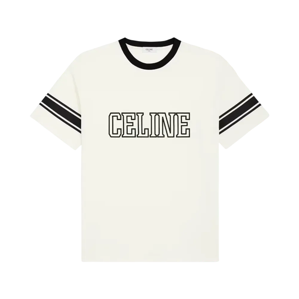 セリーヌ メンズ トリオンフ ルーズTシャツ / コットンジャージー