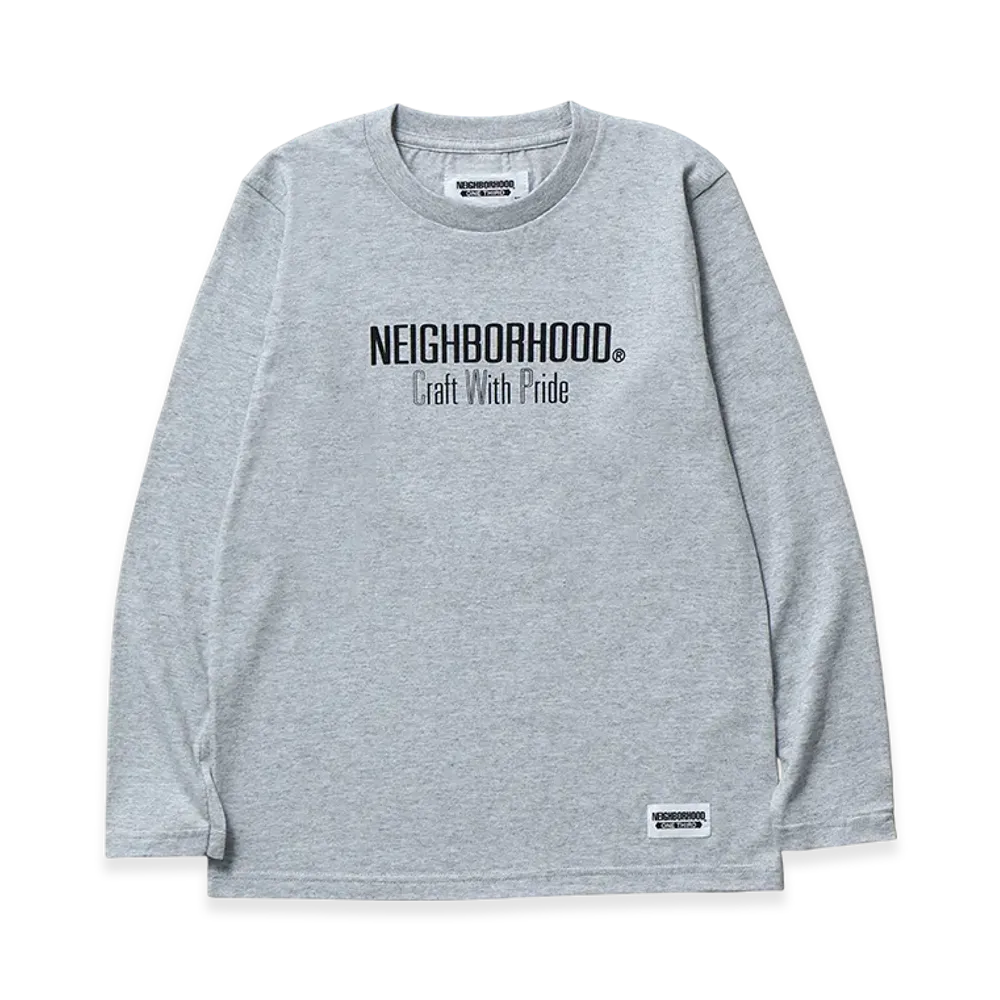 NEIGHBORHOOD Ot. Tee LS-4 "Gray"