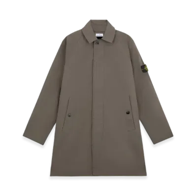 Stone Island 70249 David-TC Car Coat - 24FW "Walnut Brown"