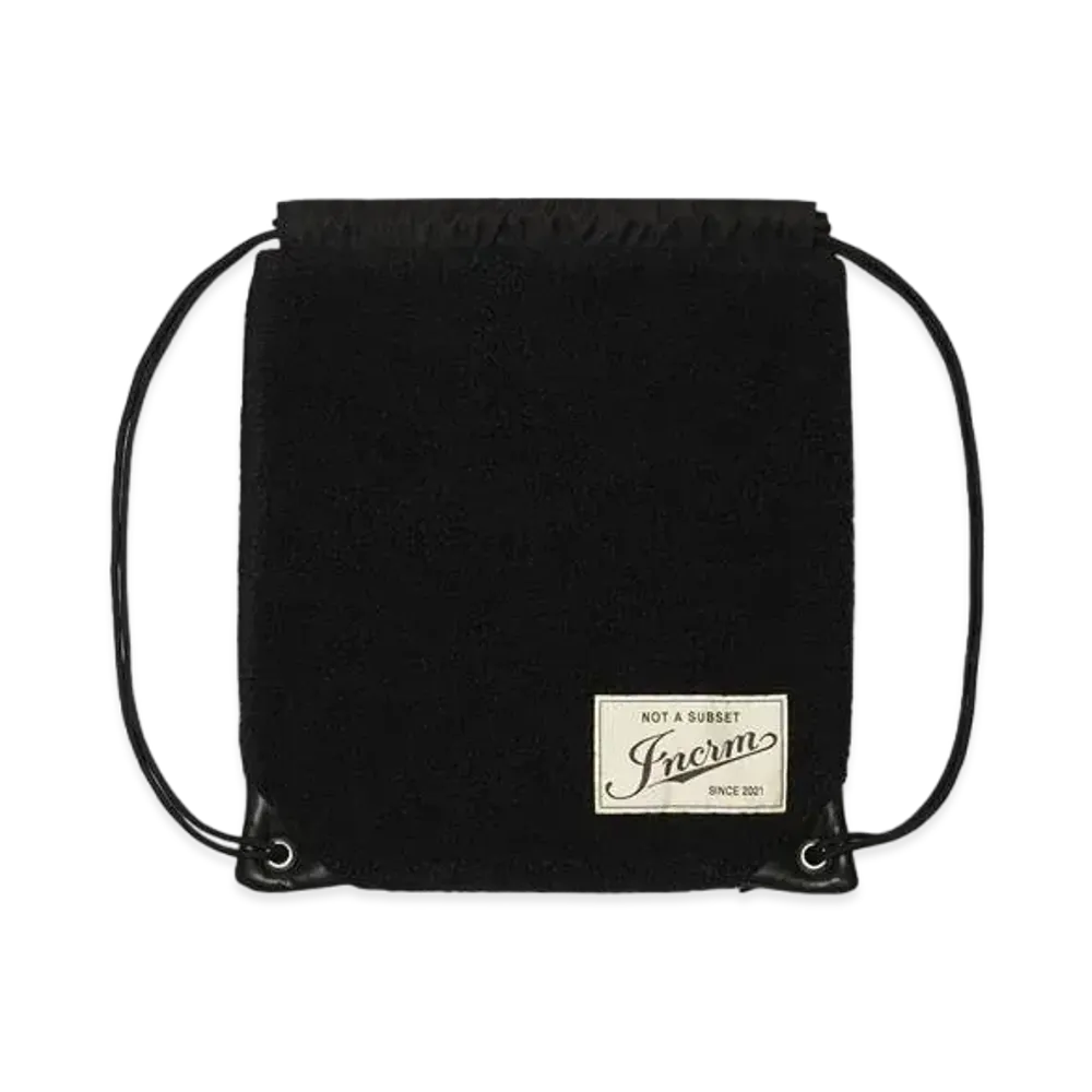 INCRM ECONYLON KNAPSACK "BLACK"