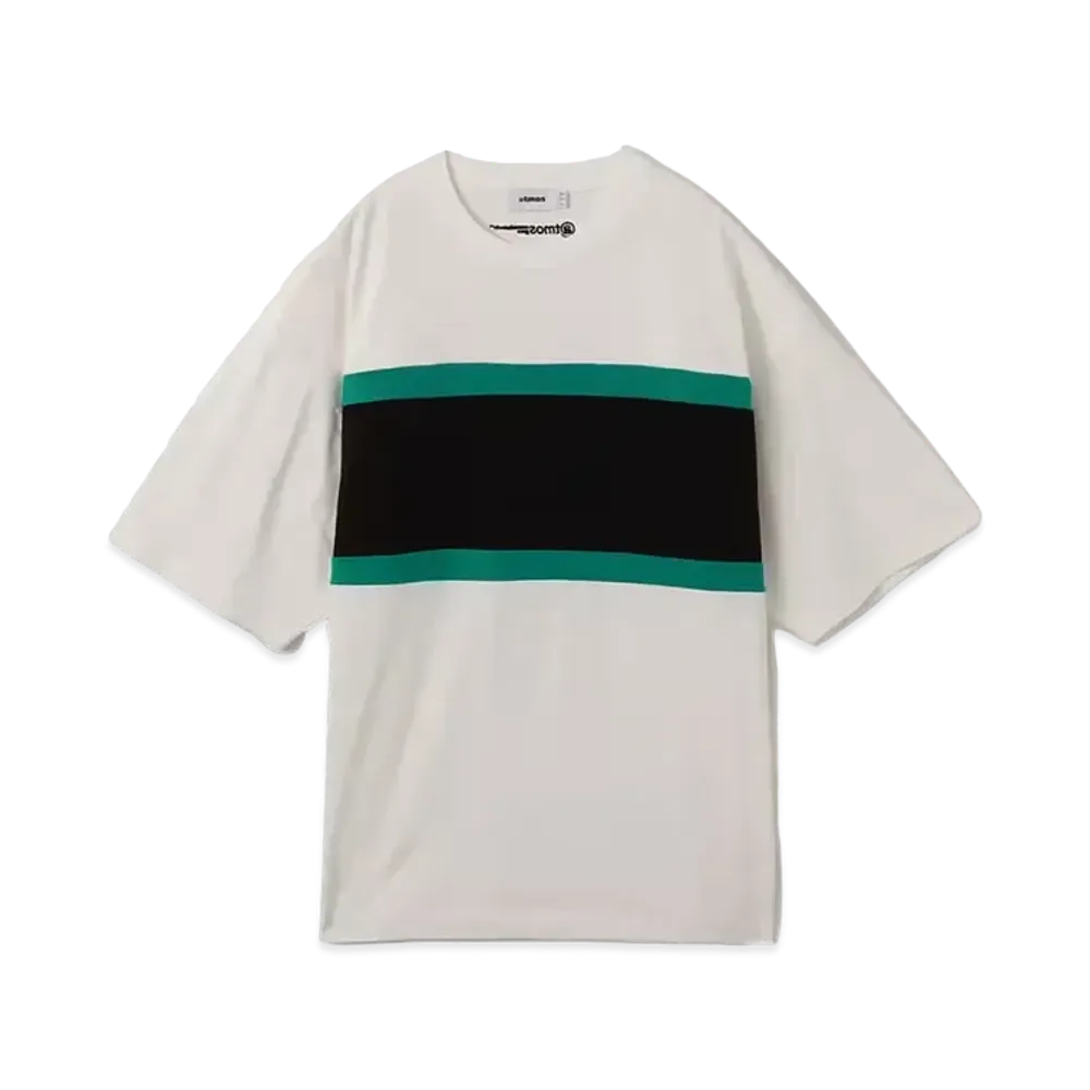 atmos Paneled Border T-shirt "White"