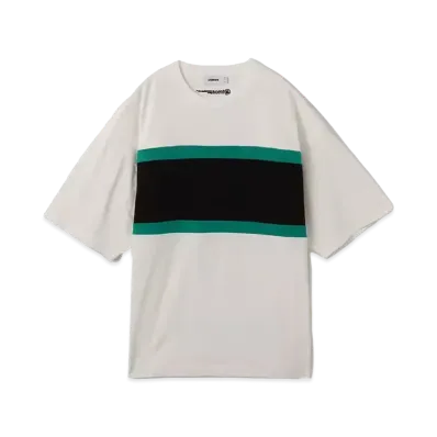 atmos Paneled Border T-shirt "White"
