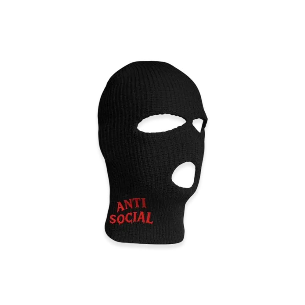 ANTI SOCIAL SOCIAL CLUB Game Killer Balaclava "Black"