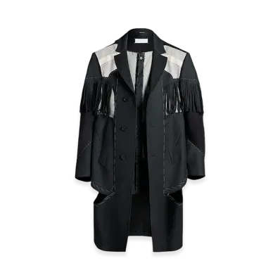 Maison Margiela Women's Decortique Coat "Anthracite"