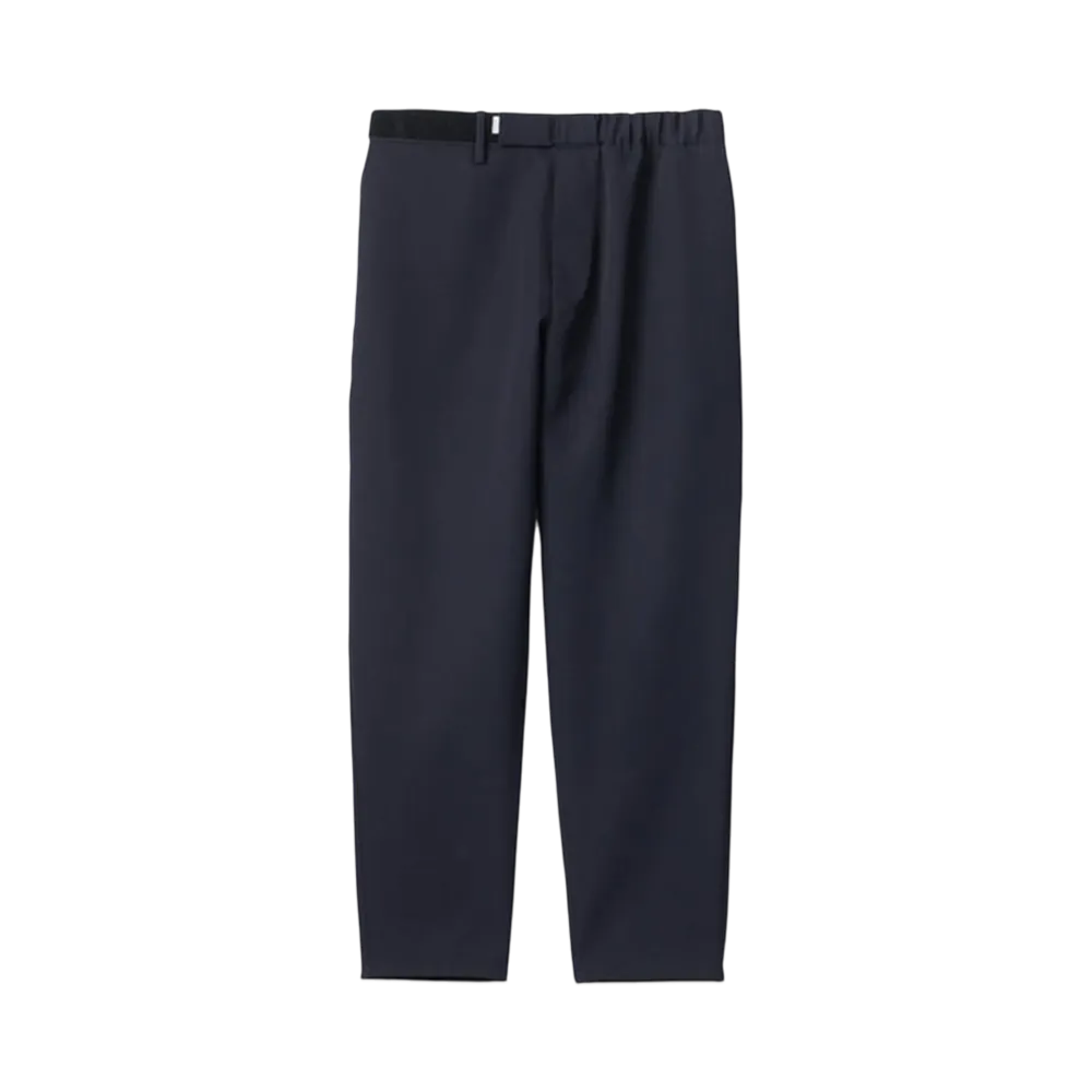 Graphpaper Scale Off Wool Slim Chef Pants "Navy"