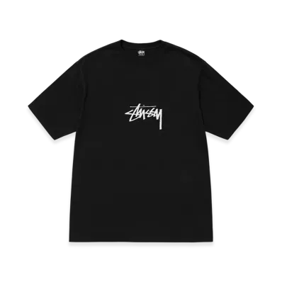 Stussy Small Stock Tee Pigment Dyed "Black"