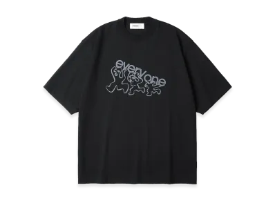 everyone Vincent Tsang Familiar Graphic Short Sleeve Tee "Black"