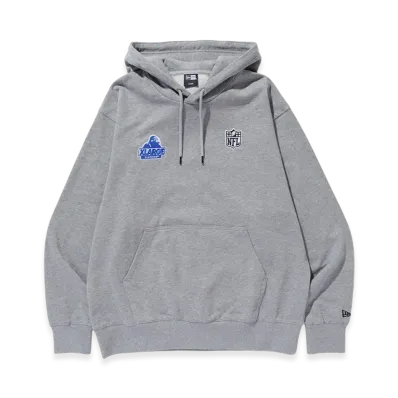 XLARGE x NEW ERA x NFL Pullover Hooded Sweat Shirt "Ash"