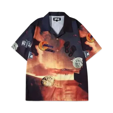SUPPLIER Desert Open Collar Shirt "Brown"