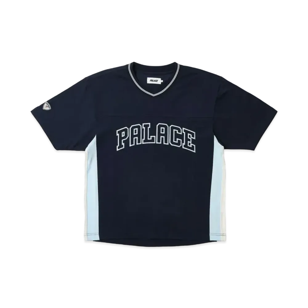PALACE Panel V-Neck Jersey "Navy"