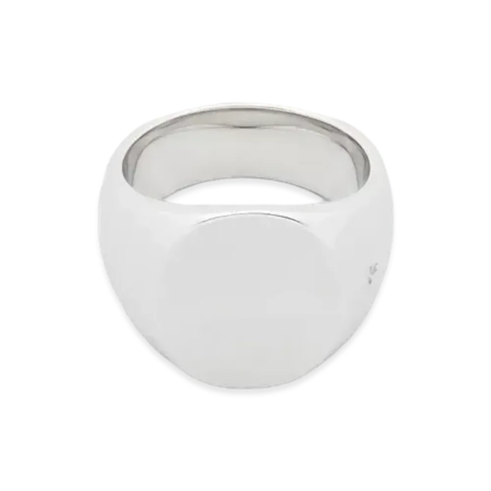 TOMWOOD Oval "Polished Silver"