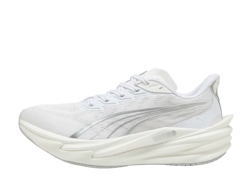 Puma Women's Deviate Nitro 4 "PUMA White/Feather Gray"