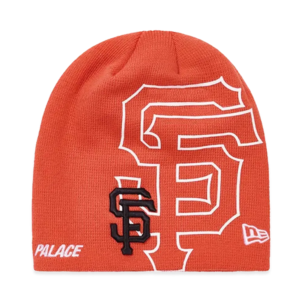 PALACE x San Francisco Giants x NEW ERA Nein Cuff Beanie "Orange"