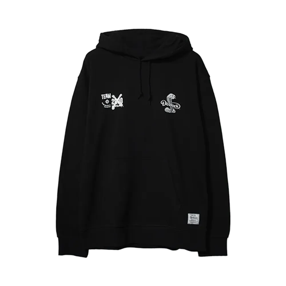 PRO WRESTLING NOAH 25th ANNIV \ DEVILOCK x TEAM2000X HOODIE "BLACK"