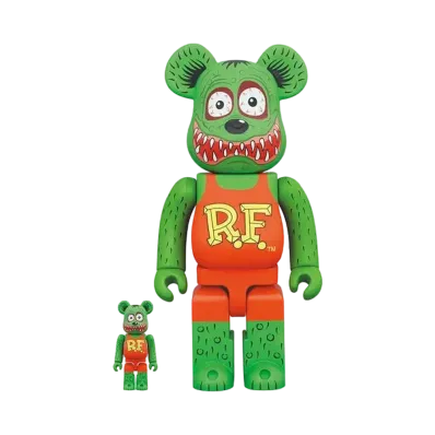 Bearbrick RAT FINK(TM) 100% & 400%