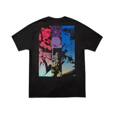 Geeks Rule x Cowboy Bebop 2+11 Silkscreen Printing T-Shirt "Black"