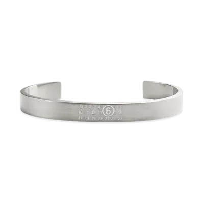 MM6 Maison Margiela Numeric Bracelet Cuff "Silver"