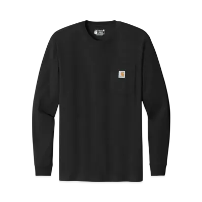 Carhartt Workwear Pocket Long Sleeve T-Shirt "Black"