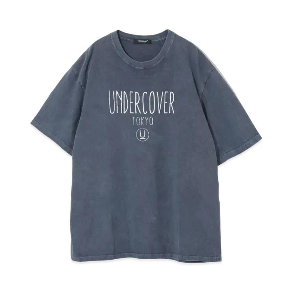 UNDERCOVER Cotton T-Shirt "Navy"
