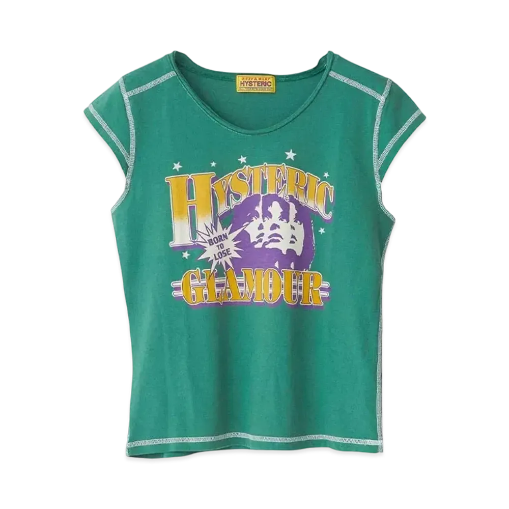 HYSTERIC GLAMOUR HG League T-Shirt "Green"